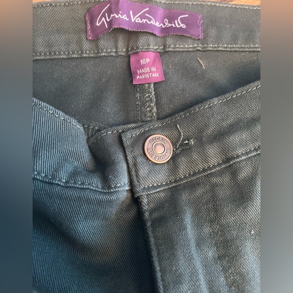 NWT Gloria Vanderbilt Evergreen Colored Jeans in 16P!! - Picture 2 of 11